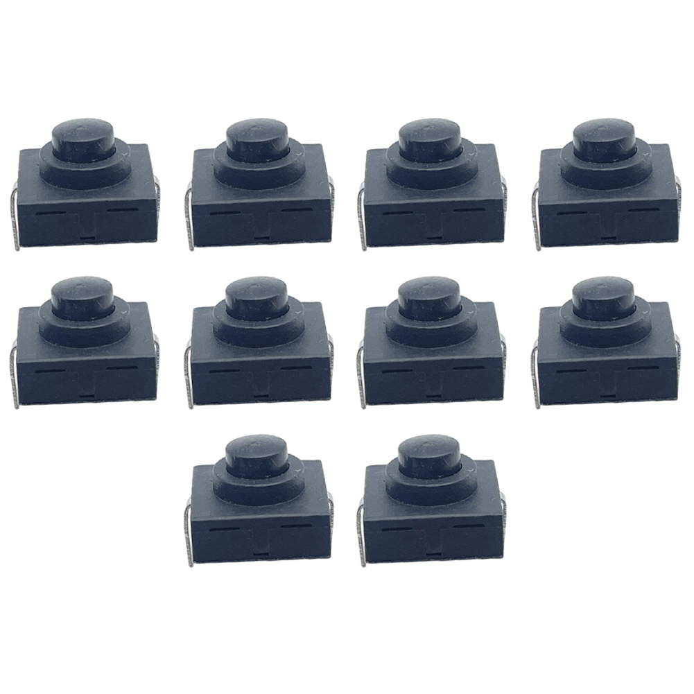 Electronics Repair Hobby - 10PCS Interruptor de botão para lanterna