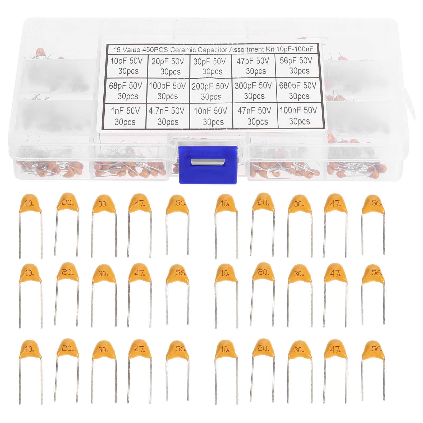 1 conjunto de capacitores cerâ - Electronics Repair Hobby avaliação e preço