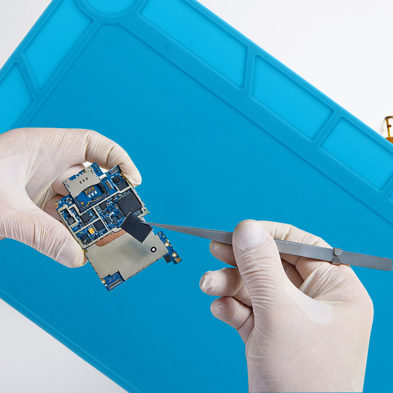 Tapete de soldagem em silicone - Electronics Repair In Usa avaliação e preço